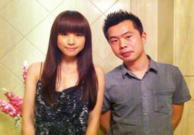 广州风暴娱乐与明星合影